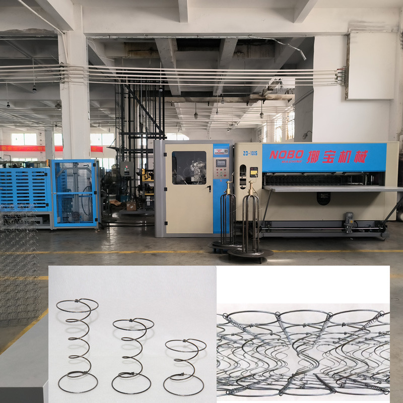 Dostosowana linia do produkcji materacy sterujących PLC 60-90 arkuszy / 8 godzin 220 V